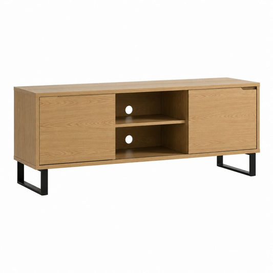 TV-Board Eichedekor Spanplatte Rechteckig 180 x 40 x 65 cm